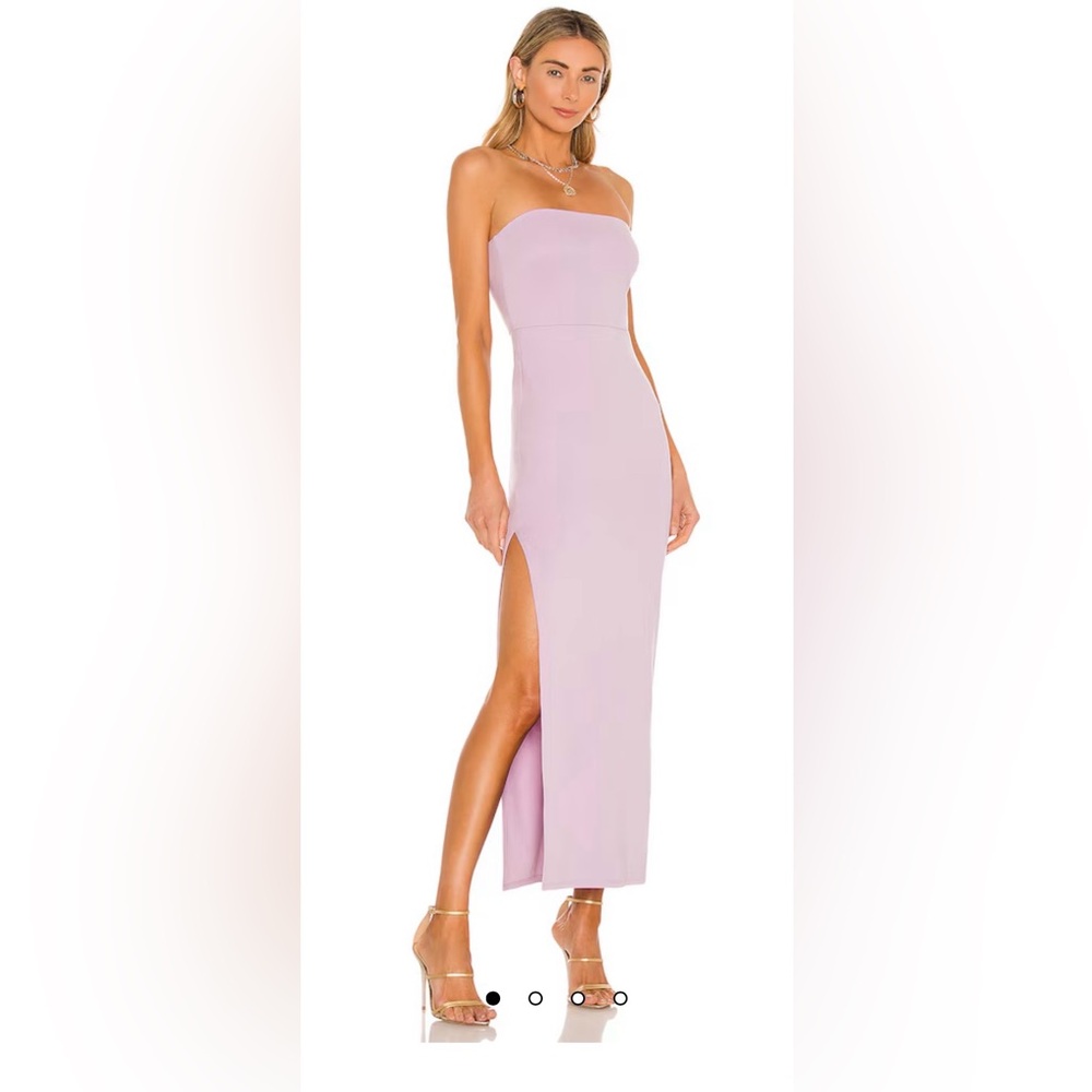 NBD Soft Lilac Maxi Dress from Revolve